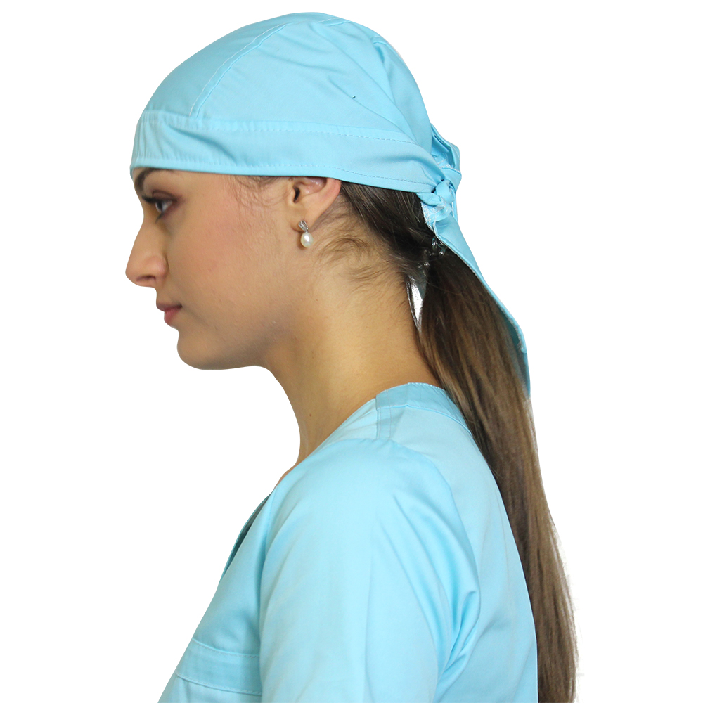 Boneta menta, unisex, marime universala, cu prindere tip snur la spate 2